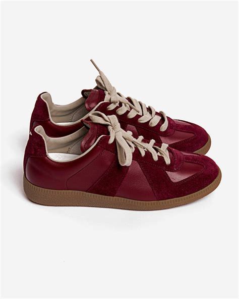 margiela sneakers red